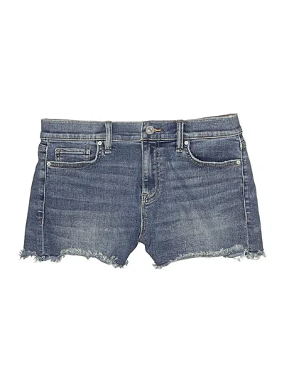 Pre-owned Hudson Denim Shorts In Blue