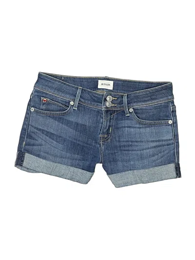 Pre-owned Hudson Denim Shorts In Blue