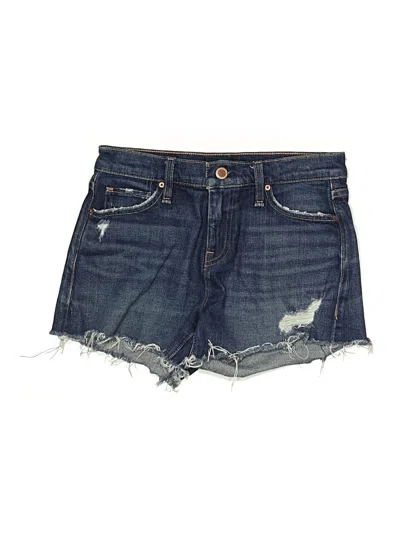 Pre-owned Hudson Denim Shorts In Blue