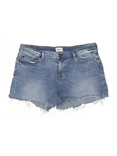 Pre-owned Hudson Denim Shorts In Blue