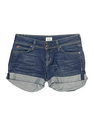 Pre-owned Hudson Denim Shorts In Blue