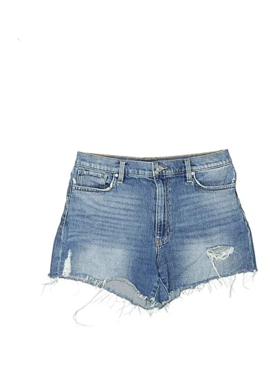 Pre-owned Hudson Denim Shorts In Blue