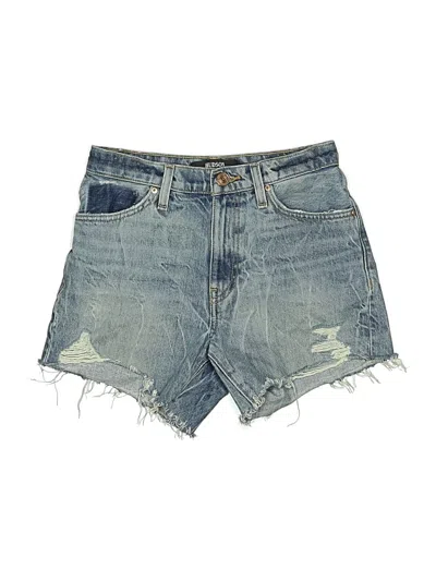 Pre-owned Hudson Denim Shorts In Blue