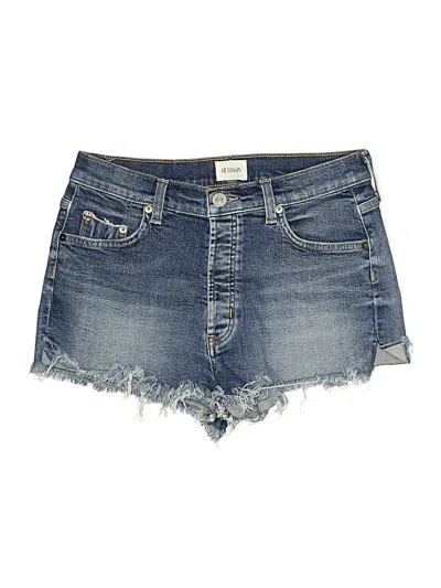 Pre-owned Hudson Denim Shorts In Blue
