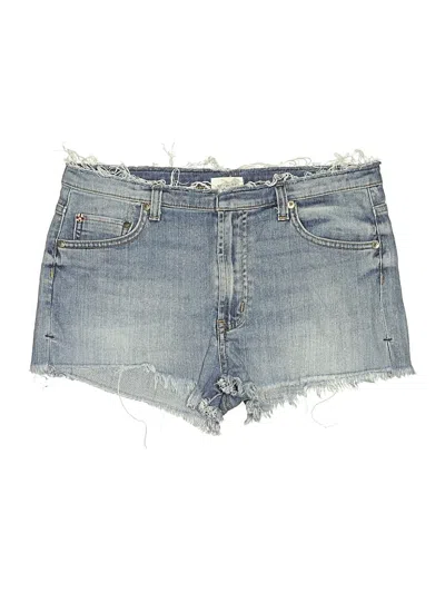 Pre-owned Hudson Denim Shorts In Blue