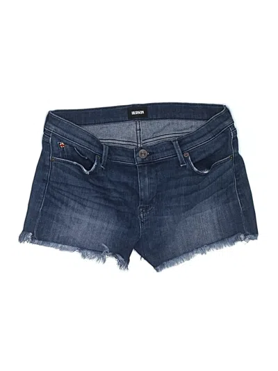 Pre-owned Hudson Denim Shorts In Blue
