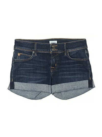 Pre-owned Hudson Denim Shorts In Blue