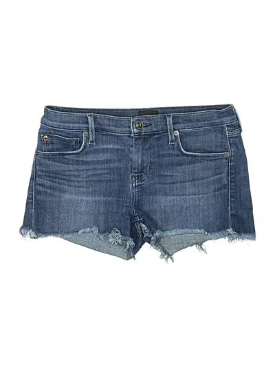 Pre-owned Hudson Denim Shorts In Blue