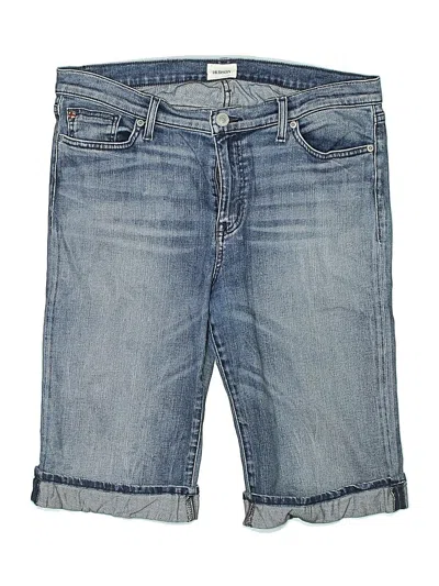 Pre-owned Hudson Denim Shorts In Blue