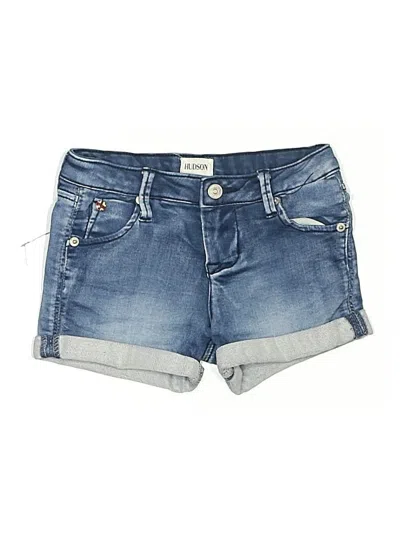 Pre-owned Hudson Kids' Denim Shorts In Blue