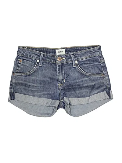 Pre-owned Hudson Denim Shorts In Blue