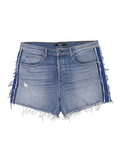Pre-owned Hudson Denim Shorts In Blue