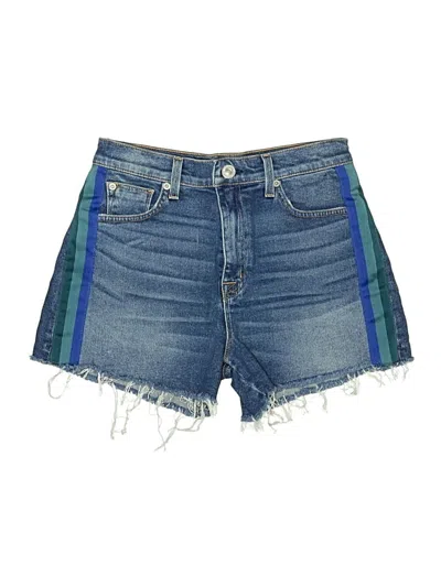 Pre-owned Hudson Denim Shorts In Blue
