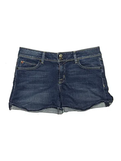Pre-owned Hudson Denim Shorts In Blue