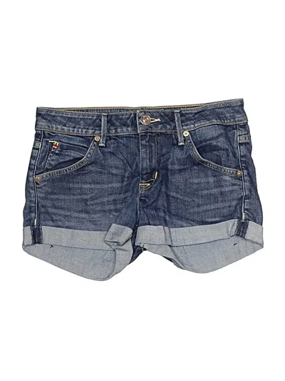 Pre-owned Hudson Denim Shorts In Blue