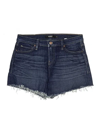 Pre-owned Hudson Denim Shorts In Blue