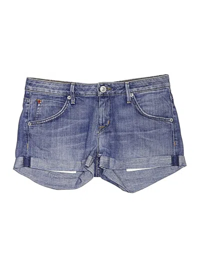 Pre-owned Hudson Denim Shorts In Blue