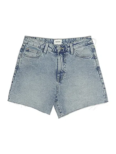 Pre-owned Hudson Denim Shorts In Blue