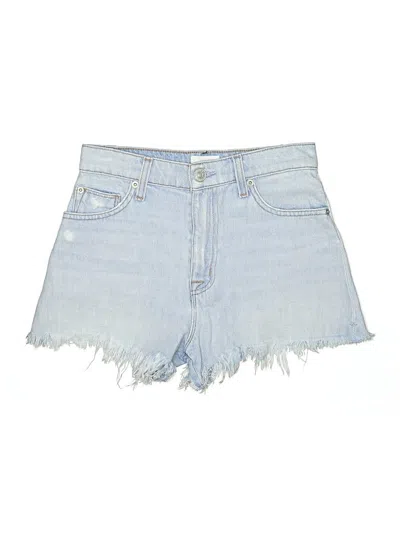 Pre-owned Hudson Denim Shorts In Blue