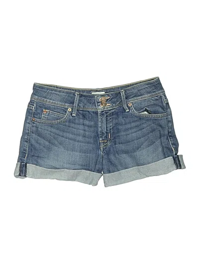 Pre-owned Hudson Denim Shorts In Blue