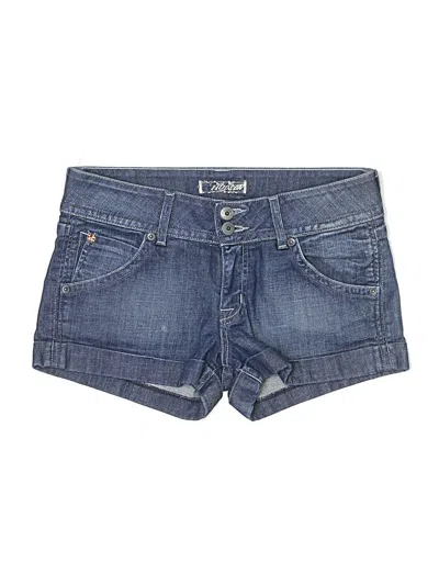 Pre-owned Hudson Denim Shorts In Blue