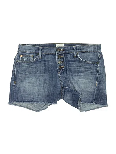 Pre-owned Hudson Denim Shorts In Blue