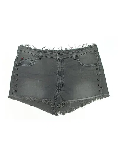 Pre-owned Hudson Denim Shorts In Gray