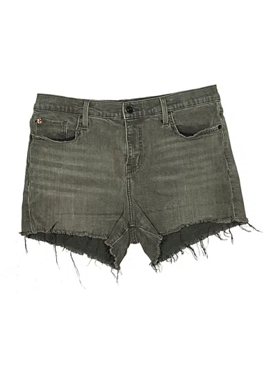 Pre-owned Hudson Denim Shorts In Green