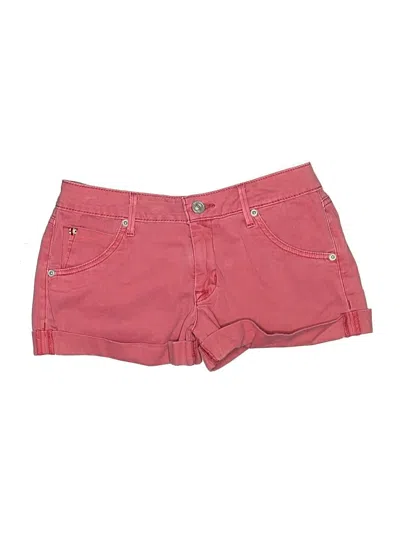 Pre-owned Hudson Denim Shorts In Pink