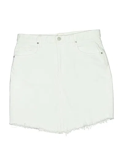 Pre-owned Hudson Denim Shorts In White