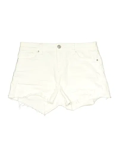 Pre-owned Hudson Denim Shorts In White