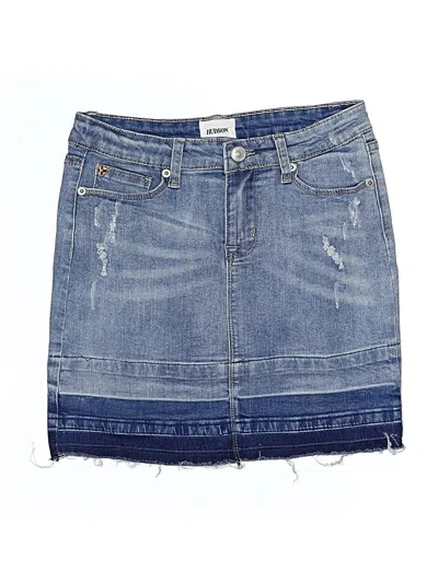Pre-owned Hudson Kids' Denim Skirt In Blue
