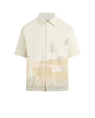 HUDSON DESERT BUTTON FRONT RESORT SHIRT