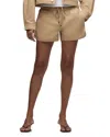 Hudson Drawstring Shorts In Brown