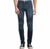 Hudson Ethan Biker Skinny Jeans In Hatch In Multi
