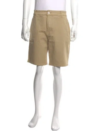 Pre-owned Hudson Flat Front Shorts W/ Tags In Neutral