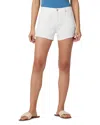 Hudson Jeans Gemma Mid-rise Clean White Short In White
