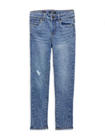 Hudson Kids' Girl's Signature Skinny Jeans In True Blue