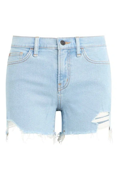 Hudson Gracie Cutoff Denim Shorts In Blue