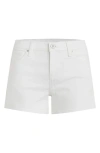 Hudson Jeans Gemma Mid-rise Clean White Short In White