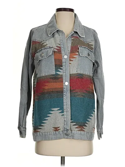 Pre-owned Hudson Gray Denim Jacket In Gray