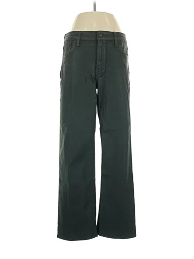 Pre-owned Hudson Gray Jeans In Green