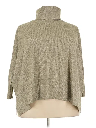 Pre-owned Hudson Gray Poncho In Brown