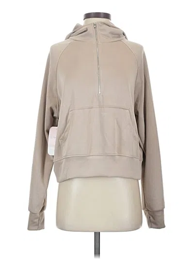 Pre-owned Hudson Gray Pullover Hoodie In Tan