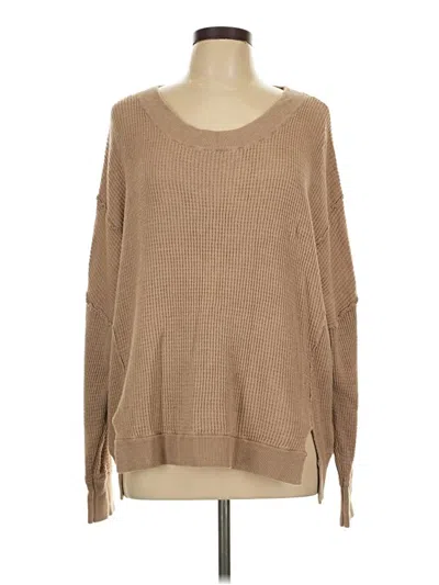Pre-owned Hudson Gray Pullover Sweater In Tan