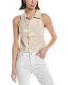 Hudson Jeans Halter Vest In White