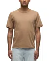 Hudson Heavyweight Short Sleeve Tee In Brown