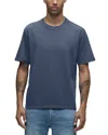 Hudson Jeans Heavyweight Cotton T-shirt In Blue