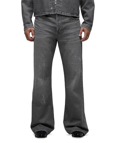 Hudson Hendrix Flare Cotton 33 Jeans In Armstrong In Gray