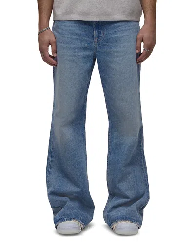 Hudson Hendrix Flare Jeans In Benson In Blue